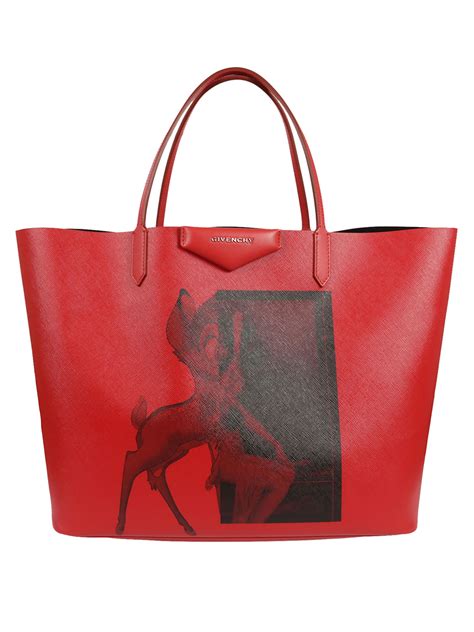 givenchy shopping tote bambi|givenchy shopping tote.